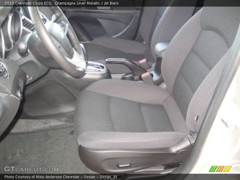Champagne Silver Metallic / Jet Black 2013 Chevrolet Cruze ECO