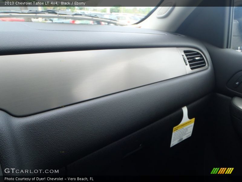 Black / Ebony 2013 Chevrolet Tahoe LT 4x4