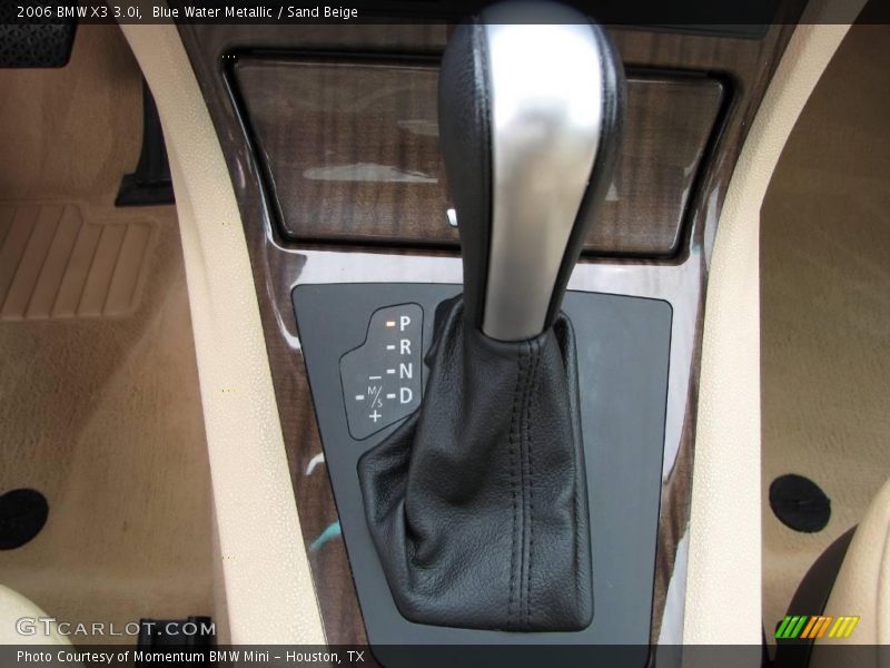 Blue Water Metallic / Sand Beige 2006 BMW X3 3.0i
