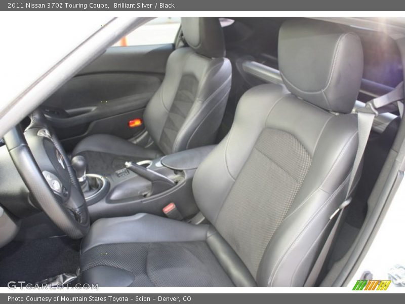 Front Seat of 2011 370Z Touring Coupe