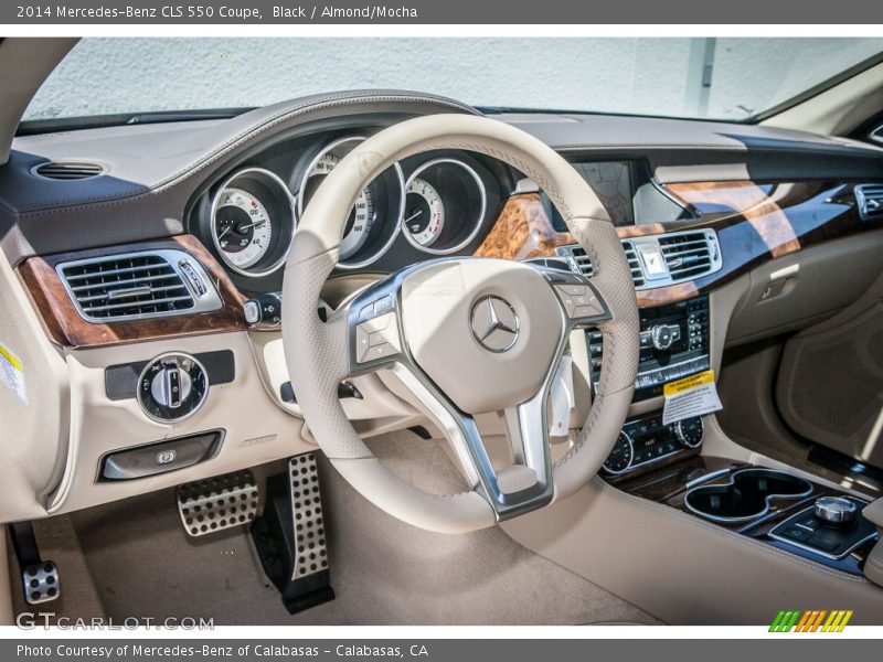 Black / Almond/Mocha 2014 Mercedes-Benz CLS 550 Coupe
