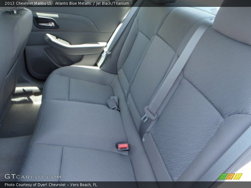 Atlantis Blue Metallic / Jet Black/Titanium 2013 Chevrolet Malibu LS