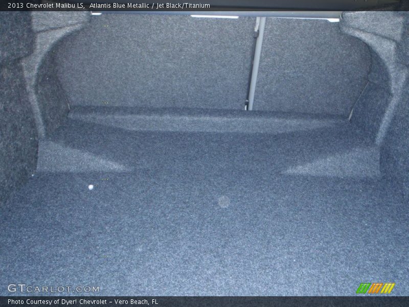 Atlantis Blue Metallic / Jet Black/Titanium 2013 Chevrolet Malibu LS