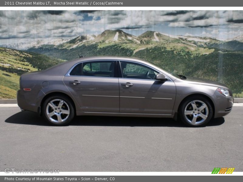 Mocha Steel Metallic / Cocoa/Cashmere 2011 Chevrolet Malibu LT