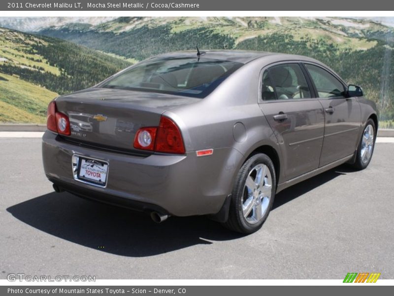 Mocha Steel Metallic / Cocoa/Cashmere 2011 Chevrolet Malibu LT
