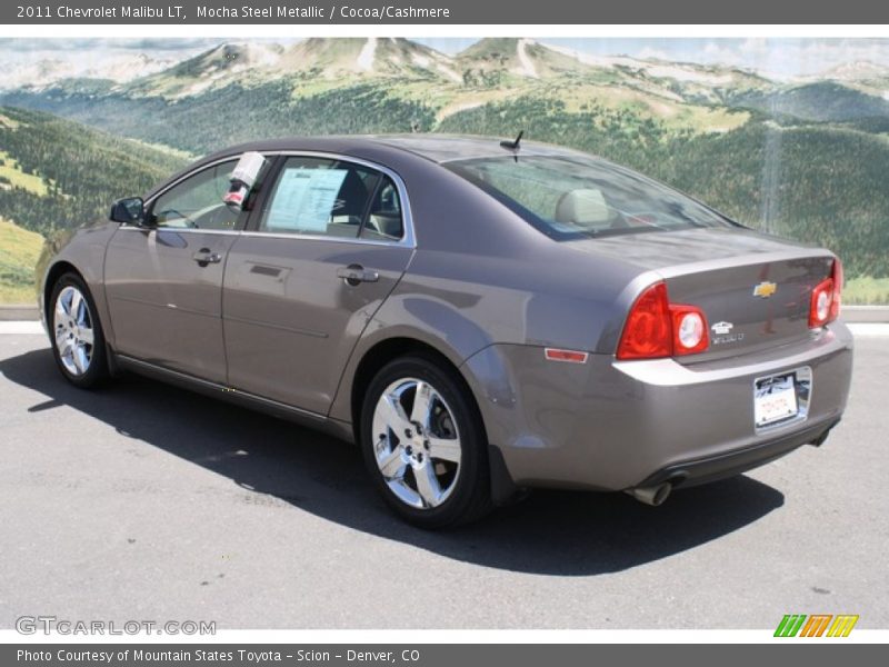 Mocha Steel Metallic / Cocoa/Cashmere 2011 Chevrolet Malibu LT