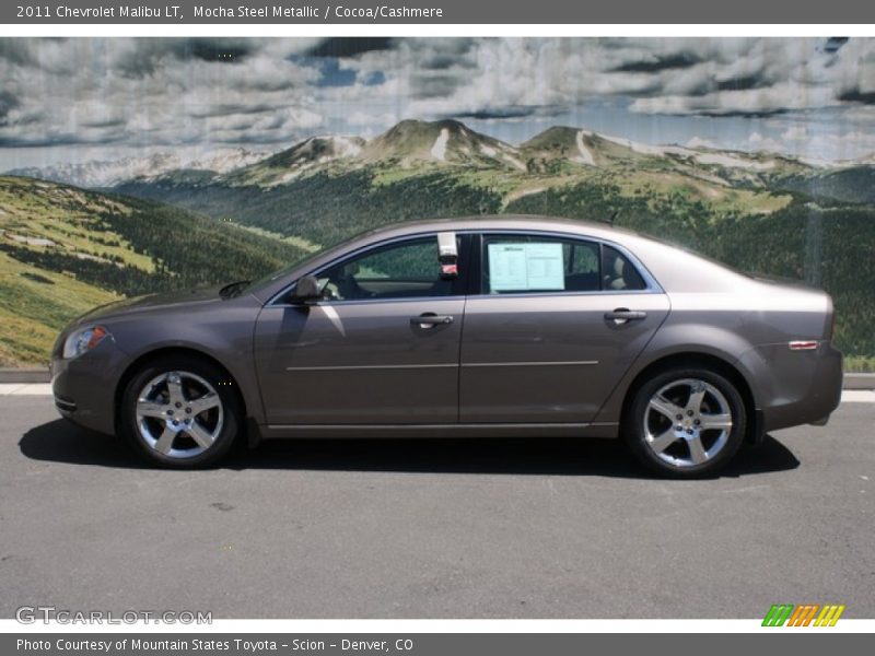 Mocha Steel Metallic / Cocoa/Cashmere 2011 Chevrolet Malibu LT