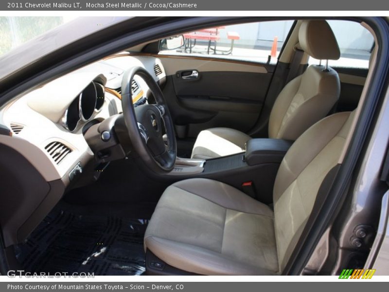 Mocha Steel Metallic / Cocoa/Cashmere 2011 Chevrolet Malibu LT