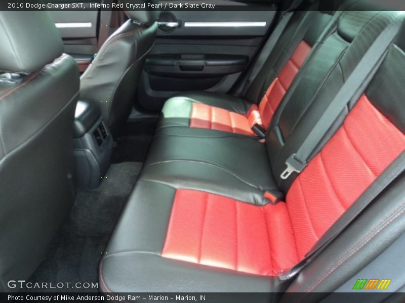 Inferno Red Crystal Pearl / Dark Slate Gray 2010 Dodge Charger SXT