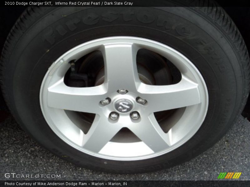 Inferno Red Crystal Pearl / Dark Slate Gray 2010 Dodge Charger SXT