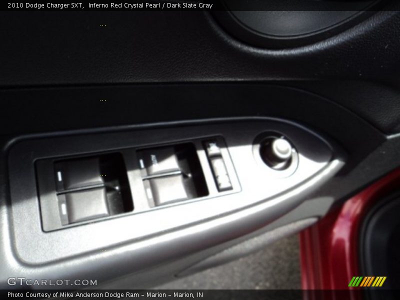 Inferno Red Crystal Pearl / Dark Slate Gray 2010 Dodge Charger SXT