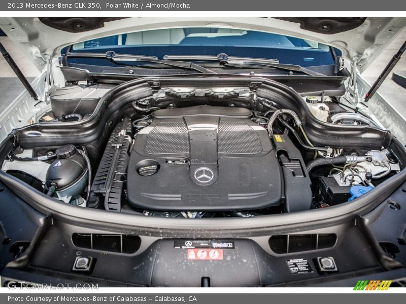 Polar White / Almond/Mocha 2013 Mercedes-Benz GLK 350