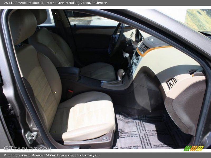 Mocha Steel Metallic / Cocoa/Cashmere 2011 Chevrolet Malibu LT
