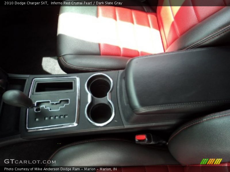 Inferno Red Crystal Pearl / Dark Slate Gray 2010 Dodge Charger SXT