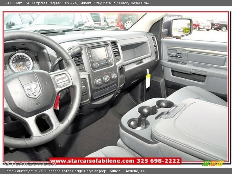 Mineral Gray Metallic / Black/Diesel Gray 2013 Ram 1500 Express Regular Cab 4x4