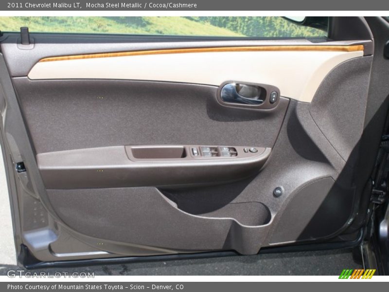 Mocha Steel Metallic / Cocoa/Cashmere 2011 Chevrolet Malibu LT