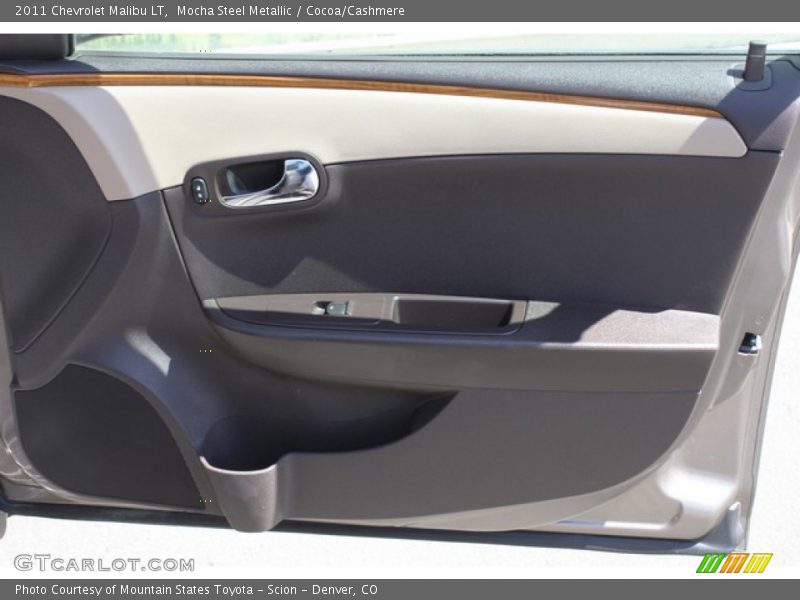 Mocha Steel Metallic / Cocoa/Cashmere 2011 Chevrolet Malibu LT