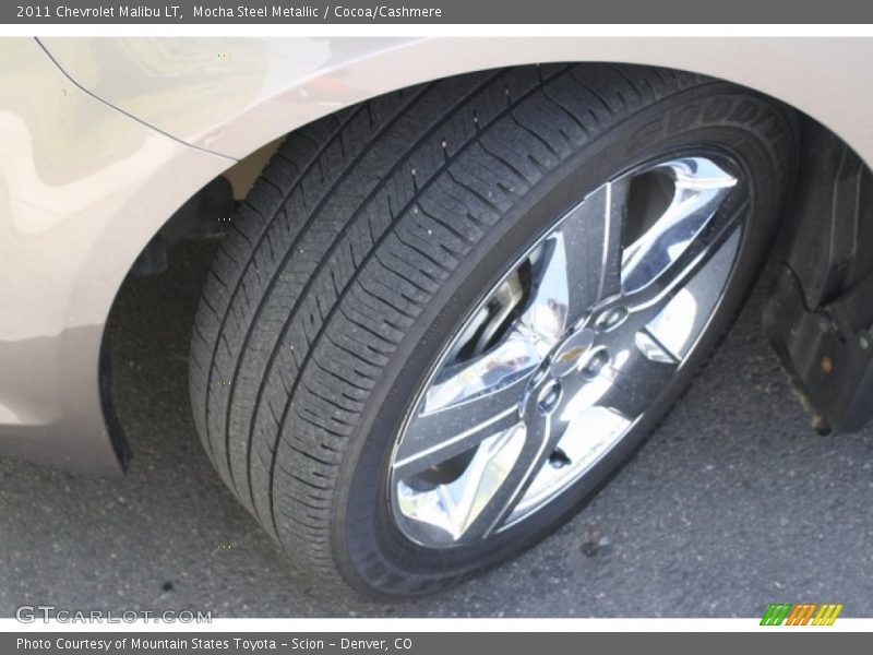 Mocha Steel Metallic / Cocoa/Cashmere 2011 Chevrolet Malibu LT