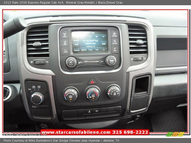 Mineral Gray Metallic / Black/Diesel Gray 2013 Ram 1500 Express Regular Cab 4x4