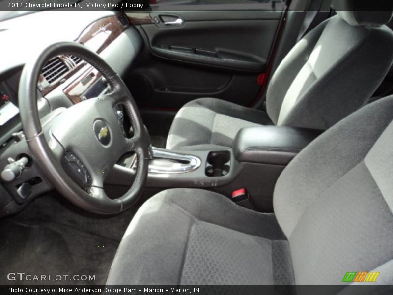 Victory Red / Ebony 2012 Chevrolet Impala LS