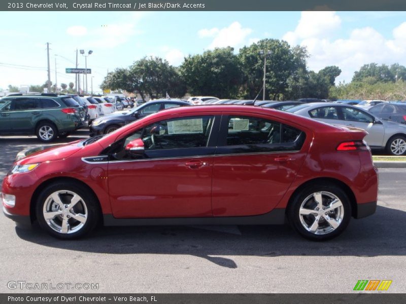 Crystal Red Tintcoat / Jet Black/Dark Accents 2013 Chevrolet Volt