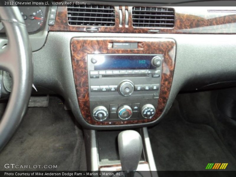 Victory Red / Ebony 2012 Chevrolet Impala LS