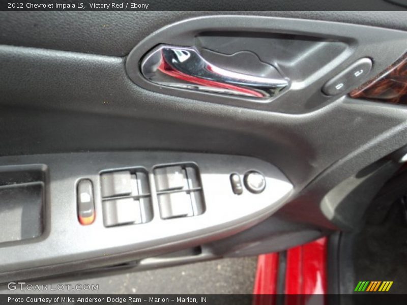Victory Red / Ebony 2012 Chevrolet Impala LS