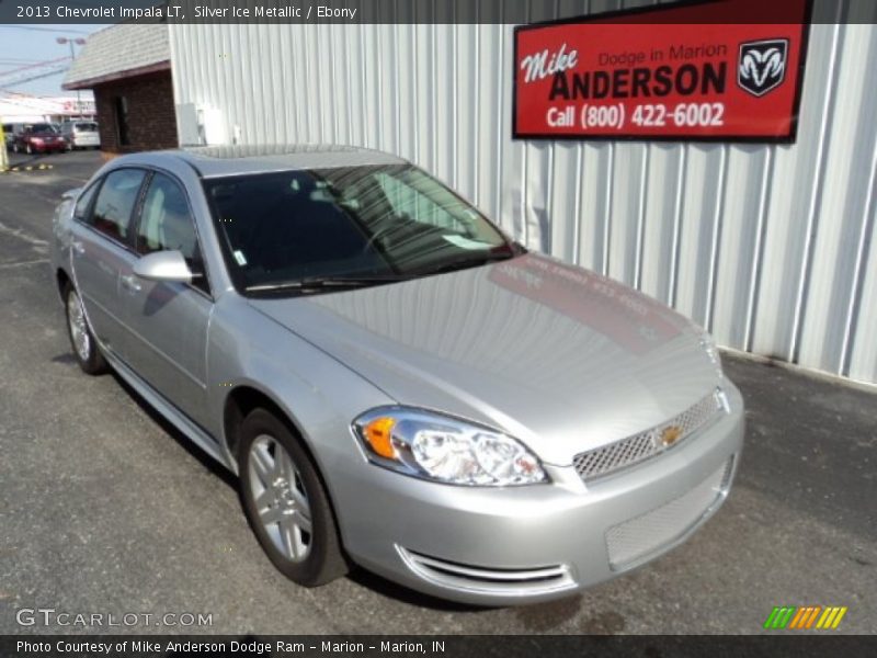 Silver Ice Metallic / Ebony 2013 Chevrolet Impala LT