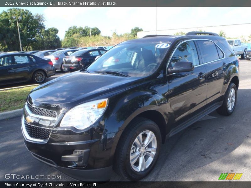 Black Granite Metallic / Jet Black 2013 Chevrolet Equinox LT