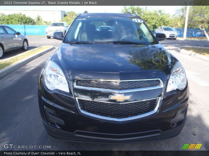 Black Granite Metallic / Jet Black 2013 Chevrolet Equinox LT