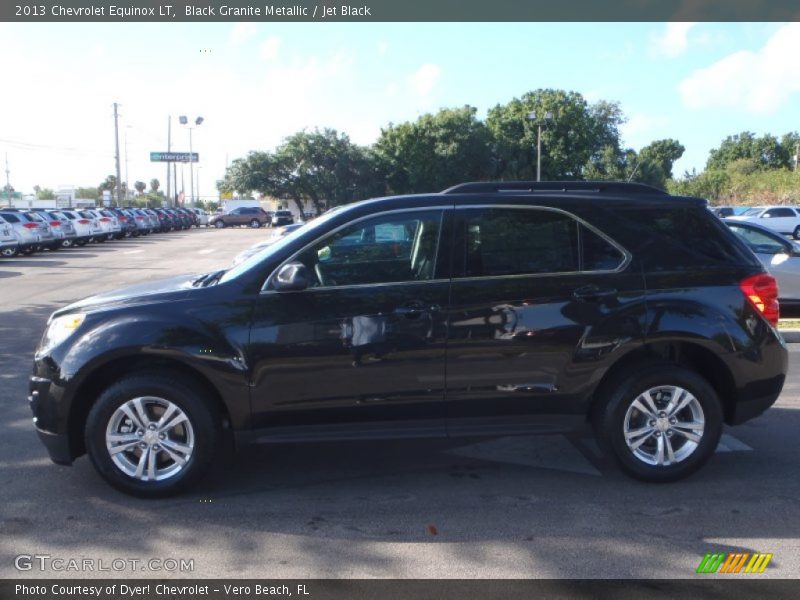 Black Granite Metallic / Jet Black 2013 Chevrolet Equinox LT