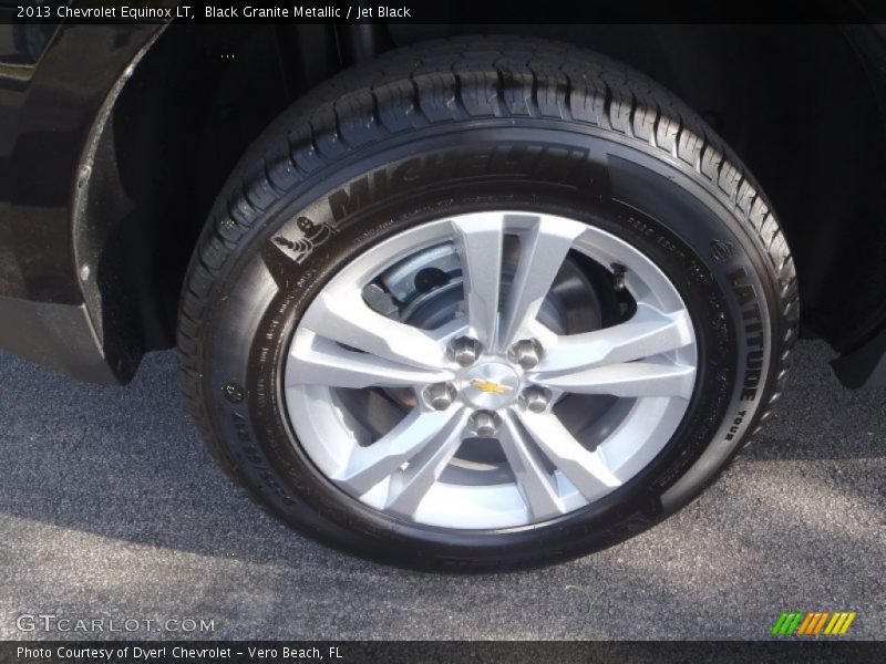 Black Granite Metallic / Jet Black 2013 Chevrolet Equinox LT