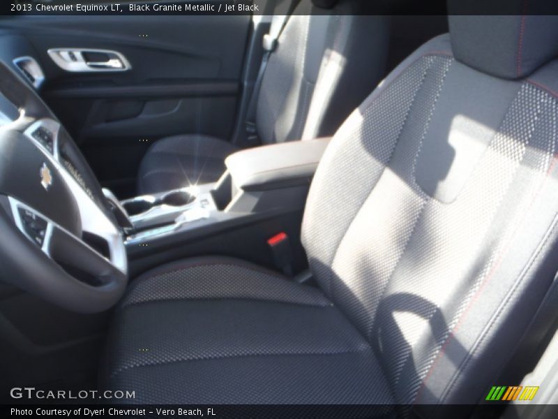 Black Granite Metallic / Jet Black 2013 Chevrolet Equinox LT