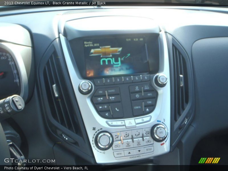 Black Granite Metallic / Jet Black 2013 Chevrolet Equinox LT