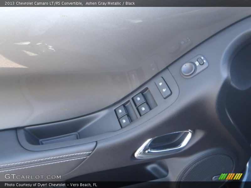 Ashen Gray Metallic / Black 2013 Chevrolet Camaro LT/RS Convertible