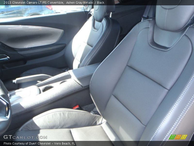Ashen Gray Metallic / Black 2013 Chevrolet Camaro LT/RS Convertible