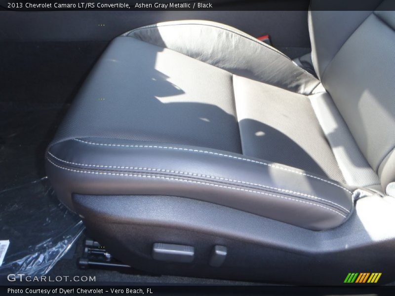 Ashen Gray Metallic / Black 2013 Chevrolet Camaro LT/RS Convertible