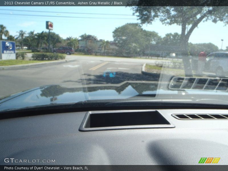Ashen Gray Metallic / Black 2013 Chevrolet Camaro LT/RS Convertible