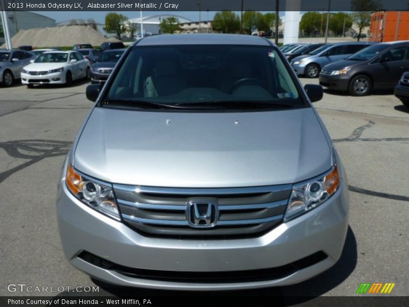 Alabaster Silver Metallic / Gray 2013 Honda Odyssey LX