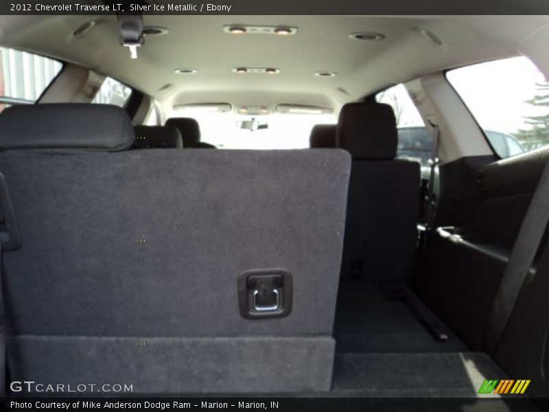 Silver Ice Metallic / Ebony 2012 Chevrolet Traverse LT