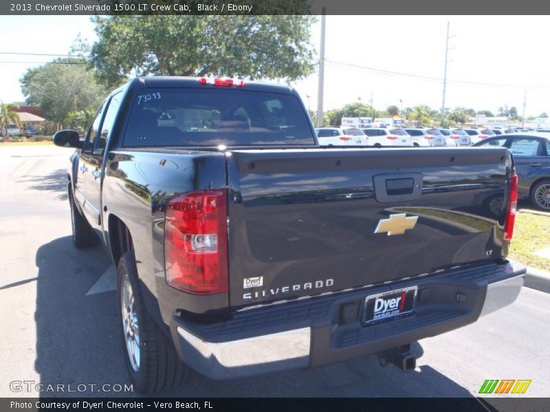 Black / Ebony 2013 Chevrolet Silverado 1500 LT Crew Cab