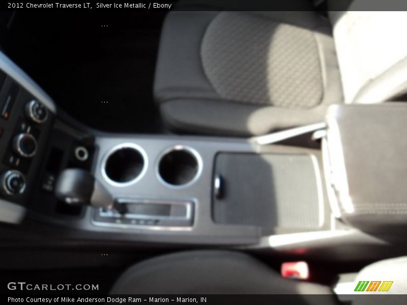 Silver Ice Metallic / Ebony 2012 Chevrolet Traverse LT