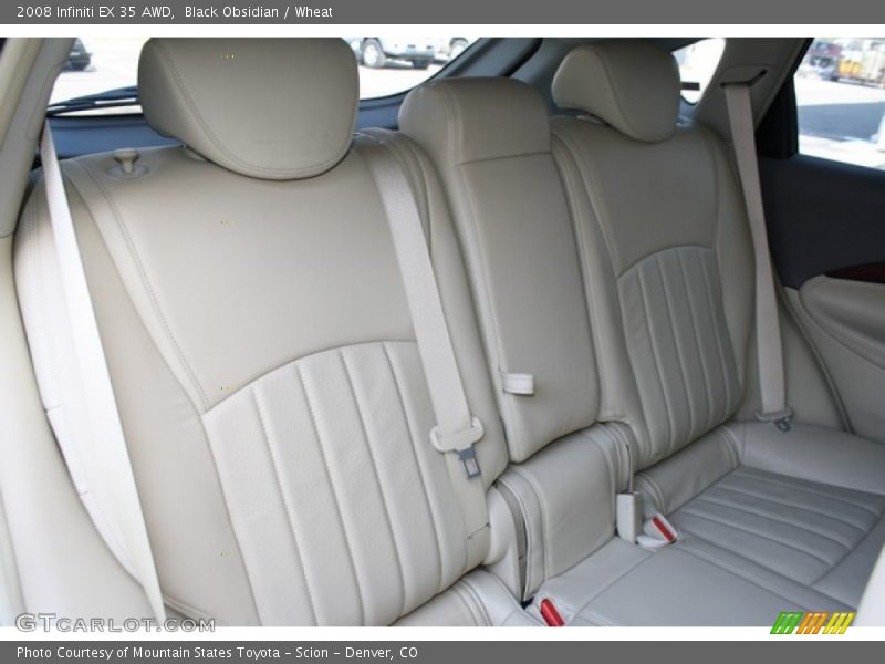 Black Obsidian / Wheat 2008 Infiniti EX 35 AWD