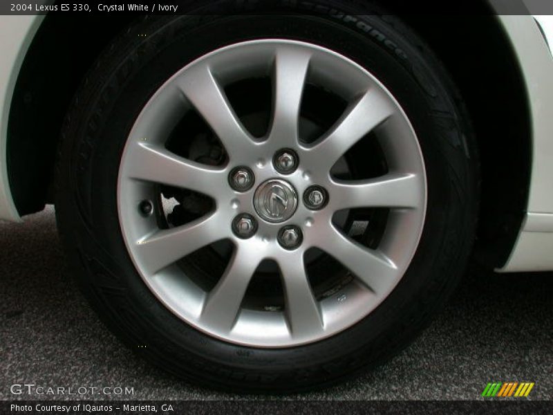 Crystal White / Ivory 2004 Lexus ES 330