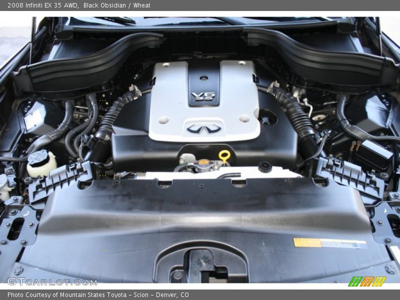 Black Obsidian / Wheat 2008 Infiniti EX 35 AWD