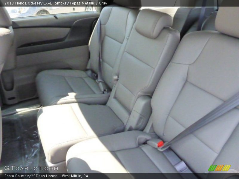 Smokey Topaz Metallic / Gray 2013 Honda Odyssey EX-L