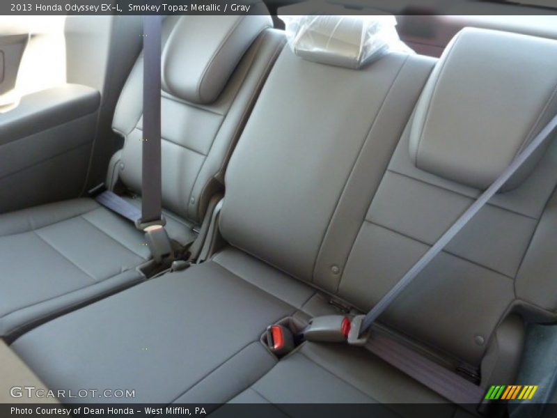 Smokey Topaz Metallic / Gray 2013 Honda Odyssey EX-L