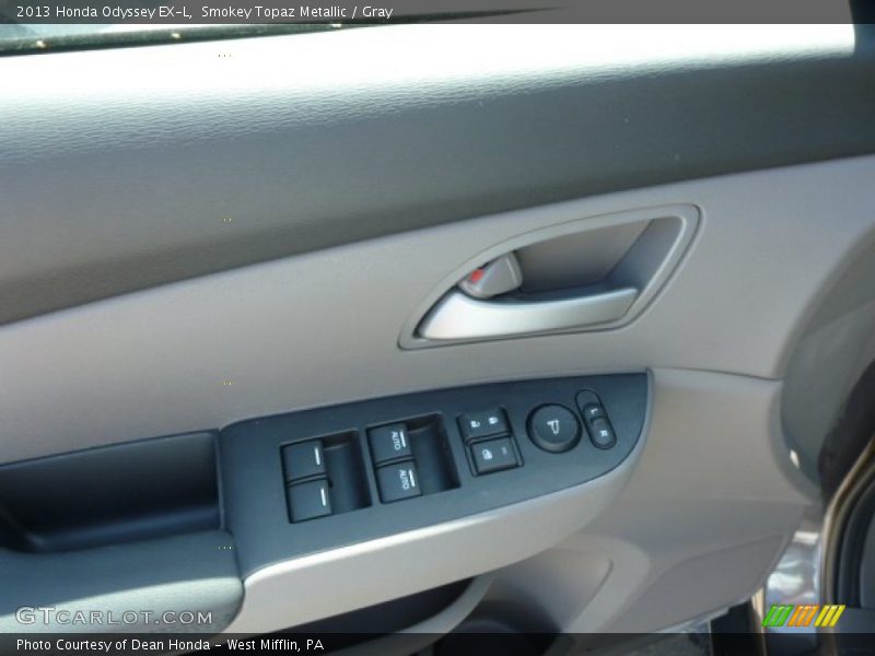Smokey Topaz Metallic / Gray 2013 Honda Odyssey EX-L