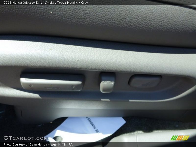 Smokey Topaz Metallic / Gray 2013 Honda Odyssey EX-L