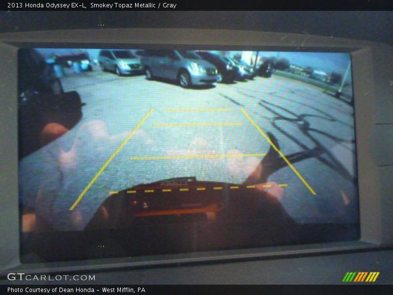 Smokey Topaz Metallic / Gray 2013 Honda Odyssey EX-L